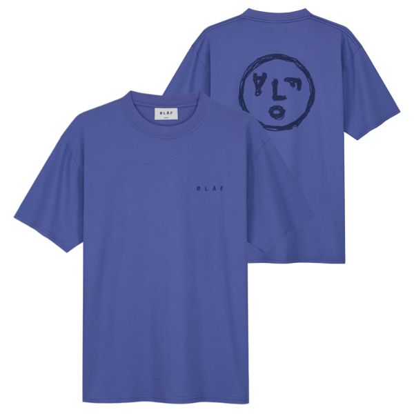 Olaf Face Crayon T-shirt Paars