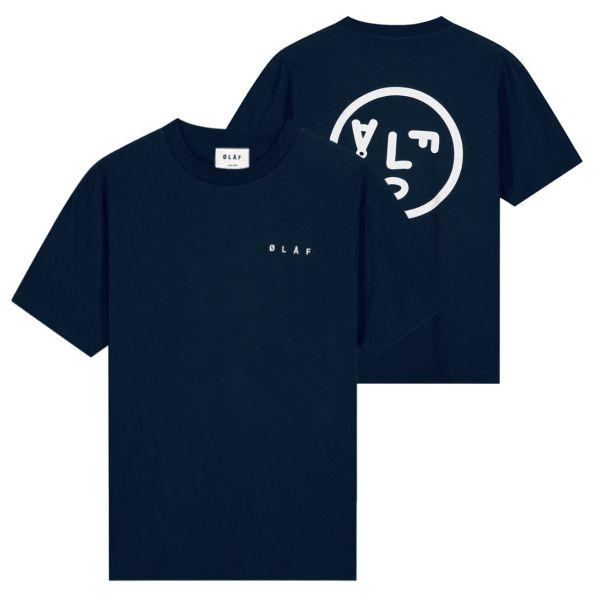 Olaf Face T-shirt Navy