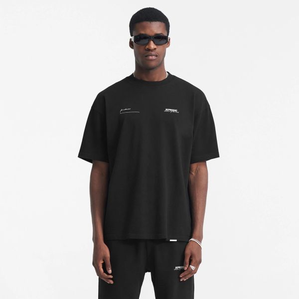 Represent Patron Of The Club T-shirt Zwart