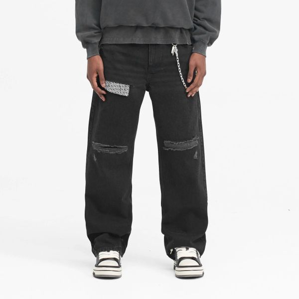 Represent R3D Destroyer Baggy Jeans Zwart