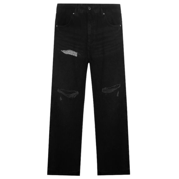 Represent R3D Destroyer Baggy Jeans Zwart