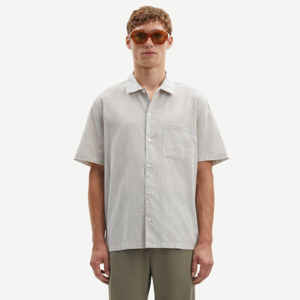 Samsøe Samsøe Avan Overhemd Off White