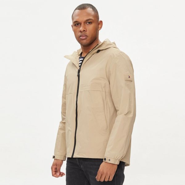 Tommy Hilfiger Portland Hooded Jas Beige