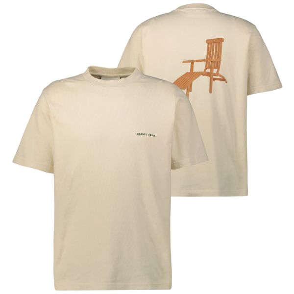Bram's Fruit Deck Chair T-shirt Beige