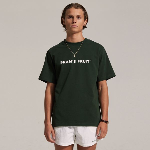 Bram's Fruit Logo T-shirt Donker Groen