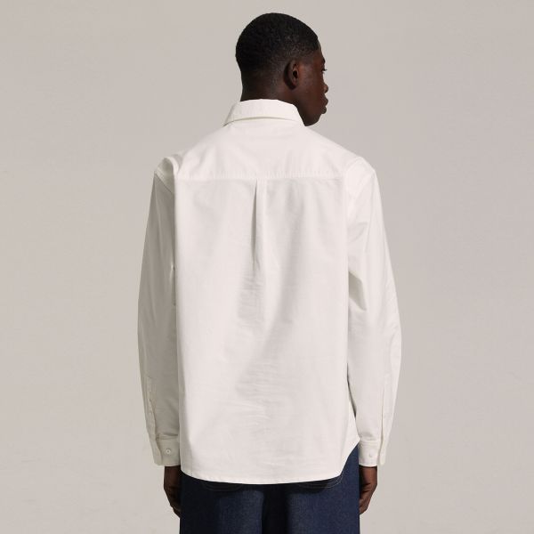 Bram's Fruit Oxford Overhemd Wit