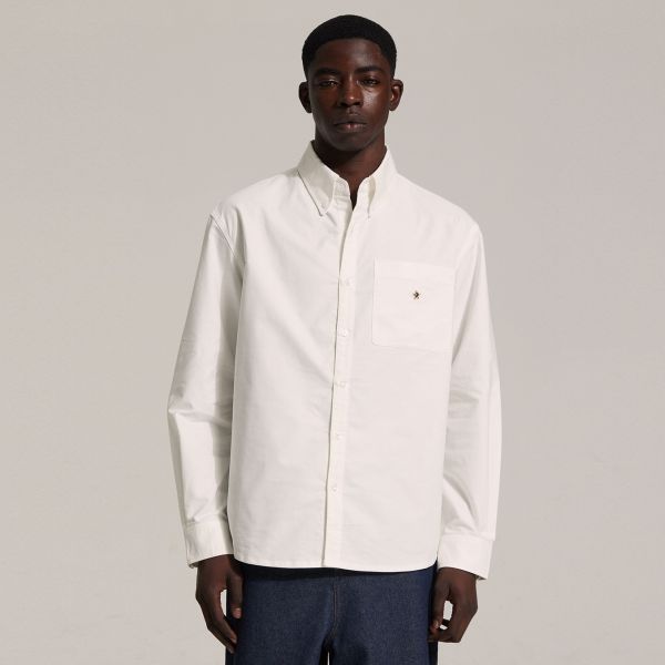 Bram's Fruit Oxford Overhemd Wit