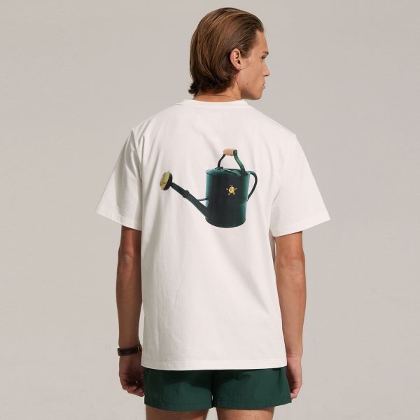 Bram's Fruit Watering T-shirt Wit