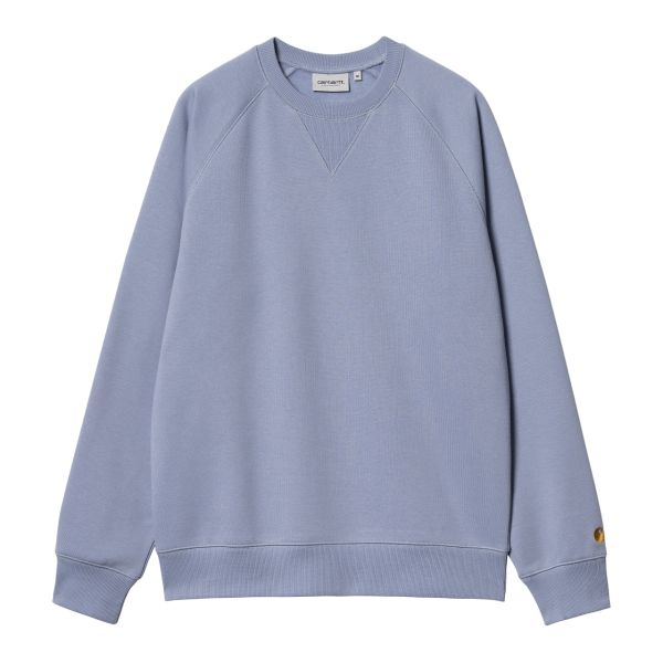 Carhartt Chase Sweater Licht Blauw
