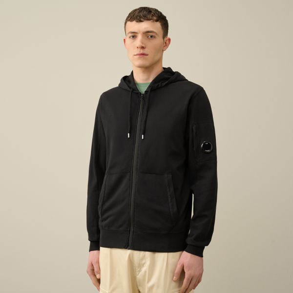 CP Company Light Fleece Vest Zwart