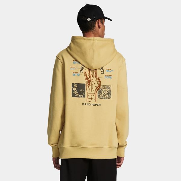 Daily Paper Identity Hoodie Beige