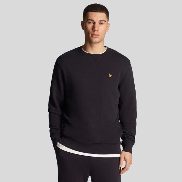 Lyle & Scott Crewneck Sweater Dark Navy