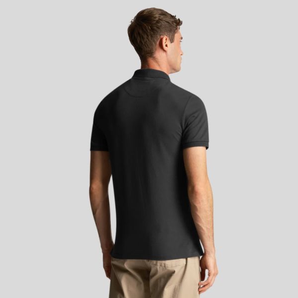 Lyle & Scott Plain Polo Antraciet
