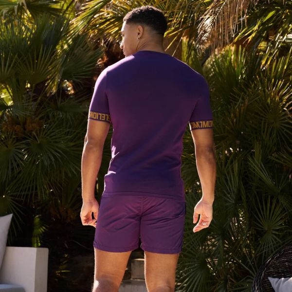 Malelions Venetian T-shirt Paars