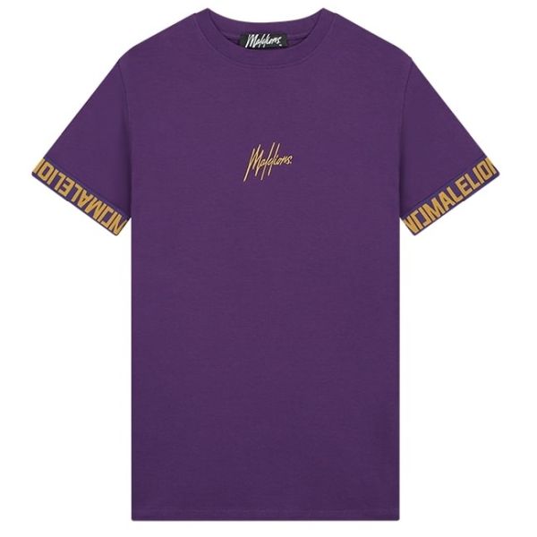 Malelions Venetian T-shirt Paars