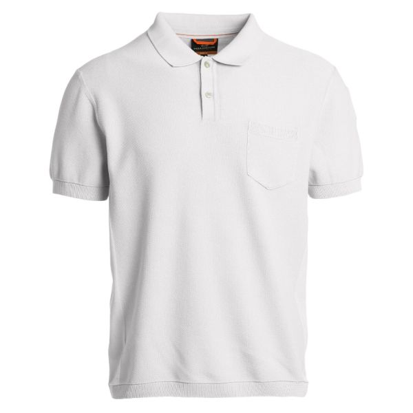 Parajumpers Raf Knitted Polo Off White