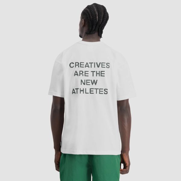 The New Originals Cross Stitch CATNA T-shirt Wit