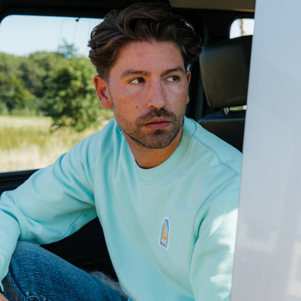 Casablanca L’Arc Colore Sweater Mint