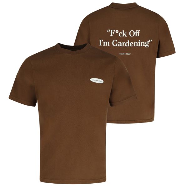 Bram’s Fruit Gardening T-shirt Bruin
