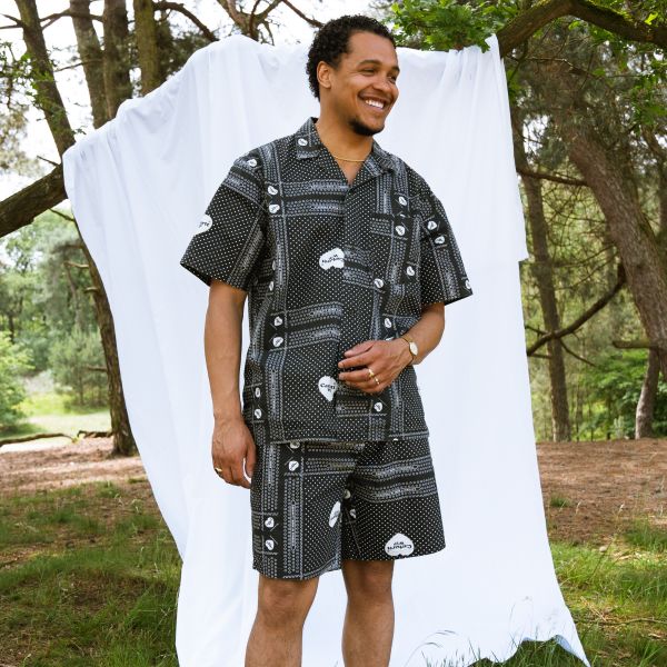 Carhartt Heart Bandana Overhemd Zwart