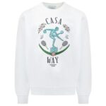 Casablanca Statue En Marbre Sweater Wit
