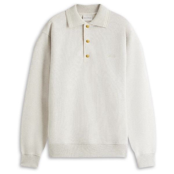Drôle De Monsieur Drôle Polo Sweater Grijs