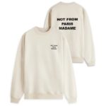 Drôle De Monsieur Slogan Sweater Beige