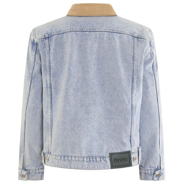 Drôle De Monsieur Spijkerjas Blauw