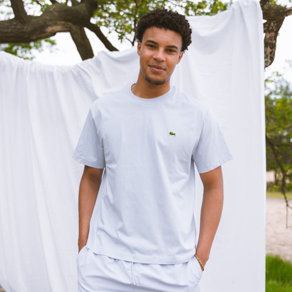 Lacoste Classic Fit T-shirt Licht Blauw