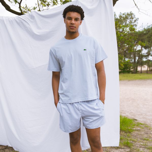 Lacoste Classic Fit T-shirt Licht Blauw