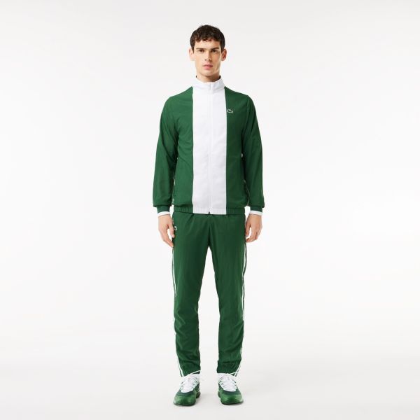 Lacoste Trainingspak Groen/Wit