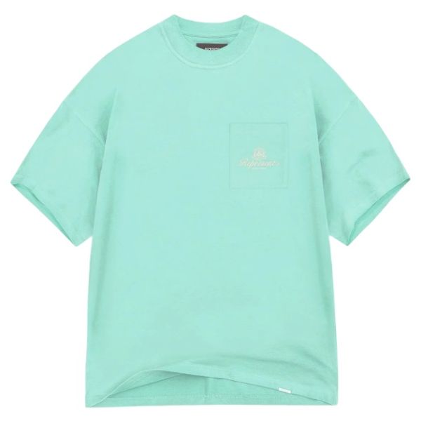 Represent Permanent Vacation Pocket T-shirt Mint