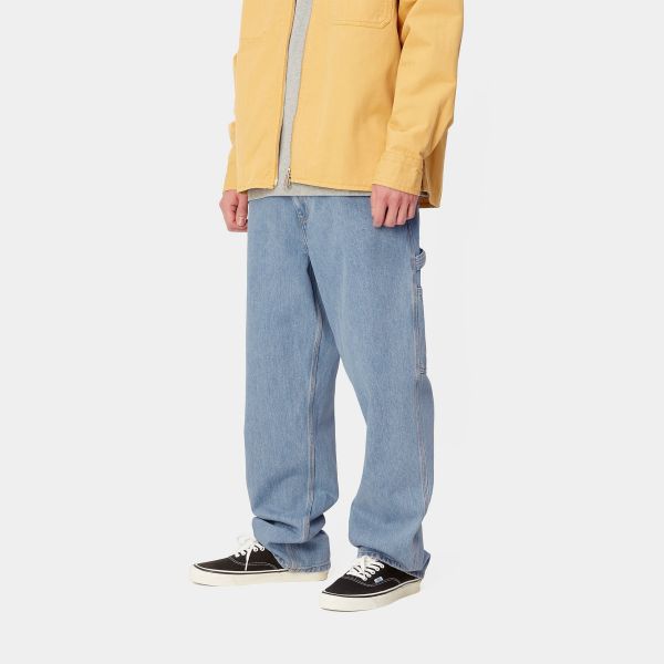 Carhartt Single Knee Jeans Blauw