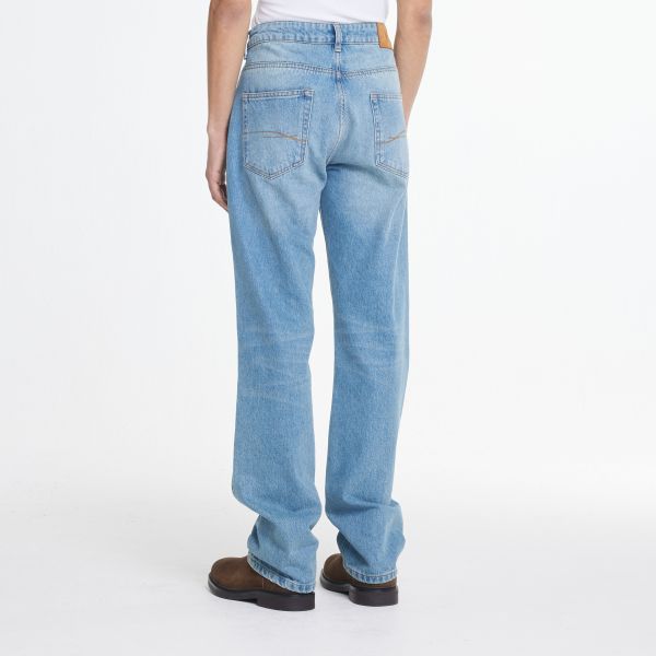 Flâneur Straight Jeans Blauw