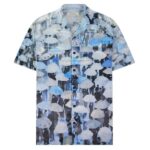 Flâneur Umbrella Overhemd Blauw