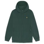 Lyle & Scott Fleece Back Softshell Jack Groen