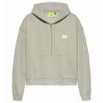 New Amsterdam Surf Association Half Zip Hoodie Licht Groen