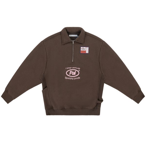 PAL Sporting Goods Trialhead Half Zip Sweater Bruin