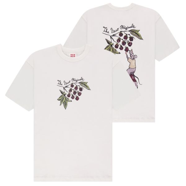 The New Originals 9 Berries T-shirt Wit
