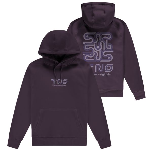 The New Originals Supergraphic Hoodie Paars