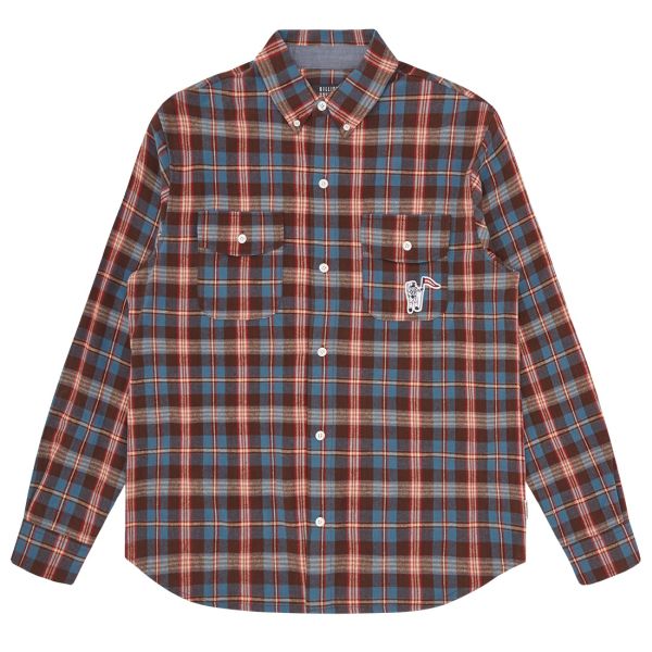 Billionaire Boys Club Check Overhemd Bruin