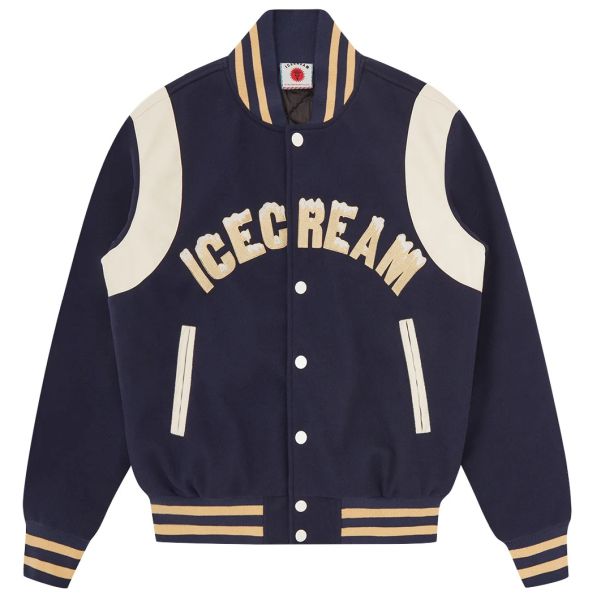 Icecream Drippy Varsity Jack Navy