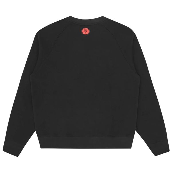 Icecream Woodgrain Running Dog Sweater Zwart