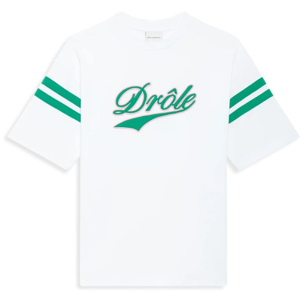 Drôle De Monsieur Drôle Sport T-shirt Wit