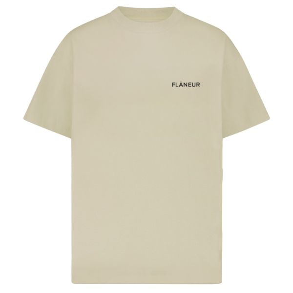 Flâneur Essential Logo T-shirt Beige