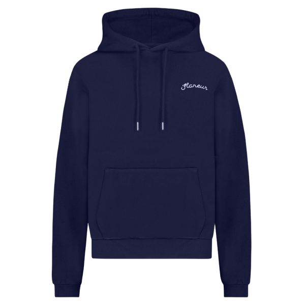 Flâneur Signature Hoodie Navy