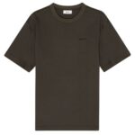 NN.07 Nat Logo T-shirt Donker Groen