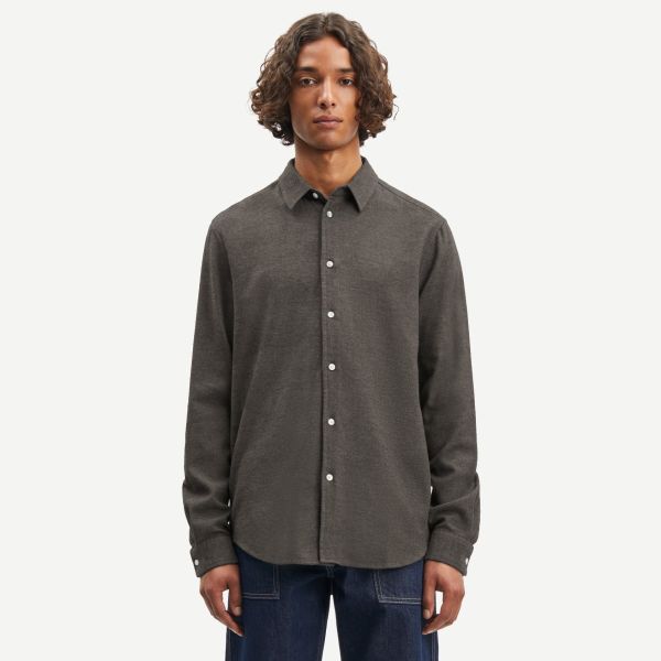 Samsøe Samsøe Liam Overshirt Bruin