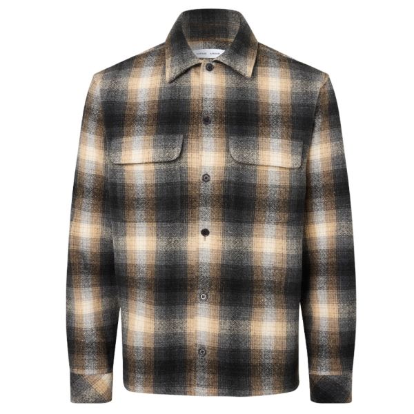 Samsøe Samsøe Sacastor Overshirt Bruin/Beige