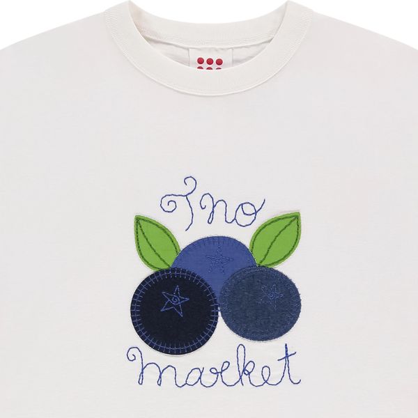 The New Originals Fruit Applique T-shirt Wit